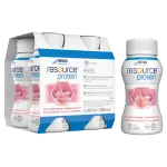 NESTLE Resource Protein maasika maitseline, 200 ml, komplekt 4 tk.