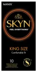 King Size SKYN kondoomid, 10 &uuml;hikut