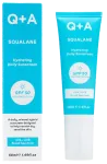 Q+A SPF50 skvalaaniga niisutav p&auml;ikesekaitsekreem, 50 ml