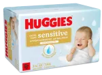 HUGGIES Extra Care Sensitive &ndash; plastikuvabad niisked salvr&auml;tikud (3 tk, 48 tk)