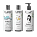 OH, BABY! Mini kinkekomplekt (Vanni&otilde;li + Pesu&scaron;ampoon + Liniment), 1 tk.