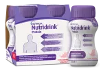 NUTRICIA Nutridrink Protein ar zemeņu gar&scaron;u 125 ml, 4 dzērieni