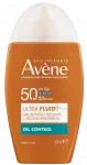 AVENE Ultra Oil Control SPF 50 fluīds sejas aizsarglīdzeklim, 50 ml