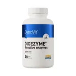 OstroVit Digezyme seedeens&uuml;&uuml;mid 90 tabletti &ndash; seedeens&uuml;&uuml;mide kompleks mugavas tabletis