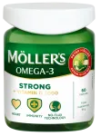 M&ouml;ller's Strong+D 2000IU kalamaksa&otilde;li kapslid (60 tk)