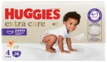HUGGIES Extra Care S4 p&uuml;ksm&auml;hkmed, 9&ndash;14 kg, pakis 38 tk.