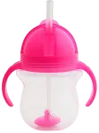 MUNCHKIN 6k+, roosa k&otilde;rrega tass, 207 ml