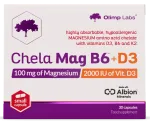 OLIMP LABS Chela Mag B6 +D3, 30 kapslit magneesiumkelaadi ja vitamiinidega