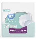 Sensitiivse naha alusp&uuml;ksid iD Sensitive Pants Maxi, suurus L (100-150 cm), pakis 10 tk.