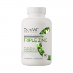 OstroVit Triple Zinc 90 kapslit, tsink &ndash; immuunsuse, naha ja hormonaalse tasakaalu toetamiseks