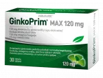 GINKOPRIM  MAX 120 mg tabletes, 30 gab.