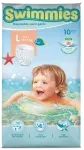 MOLTEX Swimmies L - ujumism&auml;hkmed (12-17 kg), pakendis 10 tk.
