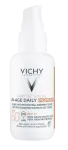 VICHY Capital Soleil UV-Age SPF 50+ tonēts fluīds igap&auml;evaseks kaitseks, 40 ml