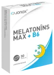 JONAX Melatoniin Max B6-ga, 30 kapslit