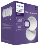 PHILIPS Avent &uuml;hekordsed rinnapadjad, 100 tk pakis