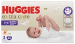 HUGGIES Extra Care p&uuml;ksm&auml;hkmed S3 (6-11 kg), pakis 48 tk.