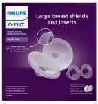 Philips Avent Rinnanibukaitsmed ja -padjad suurtele rindadele, 1 tk.