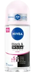 NIVEA Black & White Clear deodorantroll-on naistele, 50 ml
