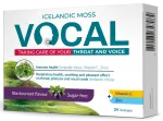 VOCAL Musts&otilde;stra pastillid, 24 pakendis