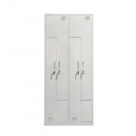 Metallist riidekapp Rehalt Systems S-ustega, 1800 &times; 800 &times; 500, 4 uksega