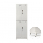 Metallist riidekapp Rehalt Systems, kahetasandiline, 1940 &times; 600 &times; 500, 4 uksega, reguleeritavate jalgadega