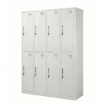 Metallist riidekapp Rehalt Systems, kahetasandiline, 1800 &times; 1200 &times; 500, 8 uksega
