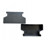 Plastkate riiuliraami alumise/&uuml;lemise osa katmiseks, 2 tk