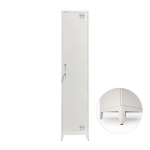 Metallist riidekapp Rehalt Systems, 1940 &times; 400 &times; 500, piirdega, 1 uksega, reguleeritavate jalgadega