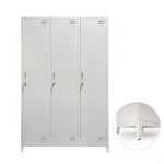 Metallist riidekapp Rehalt Systems, 1940 &times; 1200 &times; 500,, 3 uksega, piirdega reguleeritavate jalgadega