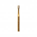 Toothbrush White Bristles 24K Gold Medium Firmness