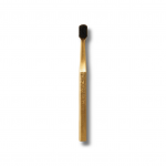 Toothbrush Black Bristles 24K Gold Soft Firmness
