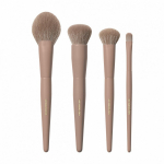 Iced Mocha 4-Piece Face Brush Set
