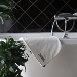 Hair Towel With Coconut Button