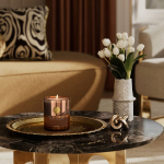 Suede Vanilla Scented Candle