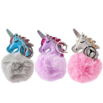 Keychain Unicorn Puff