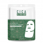 Face-Neck Mask With 5 Types of Peptides and Medicinal Plant CICA