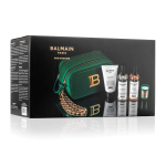 Hair Luxury Pouch Green & Gold
