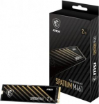 MSI SSD SPATIUM M461 2TB M.2 PCIe 4.0 5000/4200MB/s