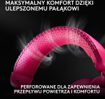 Logitech Słuchawki Logitech Gamingowe PRO X 3 Lightspeed Magenta Bezprzewodowe, Nauszne, Dźwięk przestrzenny (981-001756)