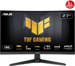 Asus TUF Gaming VG27VQ3B PC lamekuvar 68,6 cm (27") 1920 x 1080 pikslit Full HD LCD Must