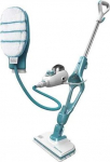 Black+Decker 9IN1 Steam Mop 0.5 l 1300 W Turquoise, White