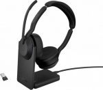 Jabra Headphones Evolve2 55 Link380a UC Stereo Stand