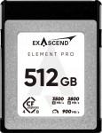 Exascend Karta ExAscend Karta ExAscend Element Pro CFexpress B 4.0 512GB