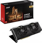 Acer Karta graficzna Acer Nitro Radeon RX 9060 XT 16 GB OC z procesorem AMD, 16 GB pamięci GDDR6, port HDMI: 1, złącze PCI Express 5.