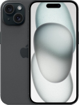 Apple Smartfon Apple iPhone 15 128GB Black (MTP03)