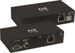 Eaton EATON TRIPPLITE 1-Port Industrial USB over Cat6 Extender ESD Protection PoC USB 2.0 Mountable 330ft. 100m TAA