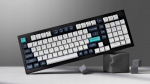 Keychron Klawiatura Keychron Keychron Q5 Max QMK/VIA Wireless Custom Mechanical Keyboard Fully Assembled Knob / Carbon Black / Gateron Jupiter Red