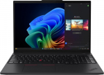 Lenovo ThinkPad T16 Gen 4 (AMD) Copilot+ PC AMD Ryzen&trade; AI 7 350 Laptop 40.6 cm (16") WUXGA 16 GB DDR5-SDRAM 512 GB SSD Wi-Fi 7 (802.11be) Windows 11 Pro Black New Repack/Repacked