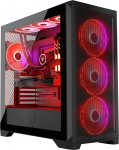 Modecom Case VOLCANO EXPANSE S APEX ARGB MIDI Black