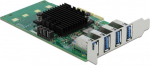 Delock Kontroler Delock PCIe 2.0 x4 - 4x USB 3.0 (89048)